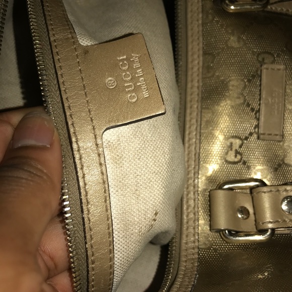 authentic gucci  handbag GOLD LIMITED EDIT… - Picture 4 of 12